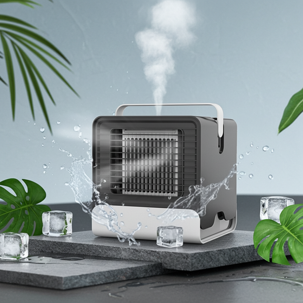 USB Mini Negative Ion Cool Fan Air Conditioner